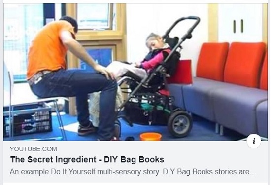 link to YouYube Video: The Secret Ingredient - DIY Bag Books