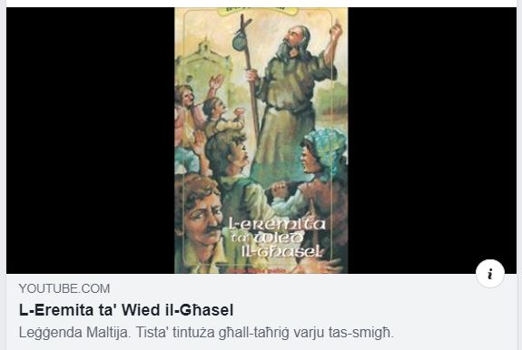 Link to  Storja L-Eremita ta' Wied il-Għasel 