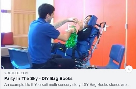 link to YouYube Video:Sensory Story: Party in the Sky 
