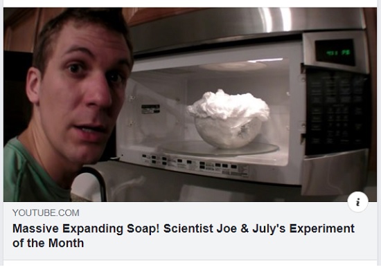 link to Science Experiment: Expanding Soap
