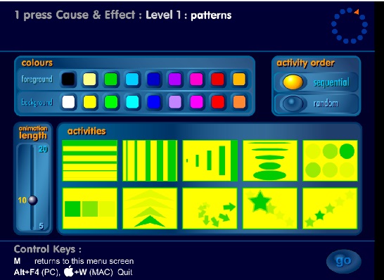 Link to Single Press Cause and Effect Activities