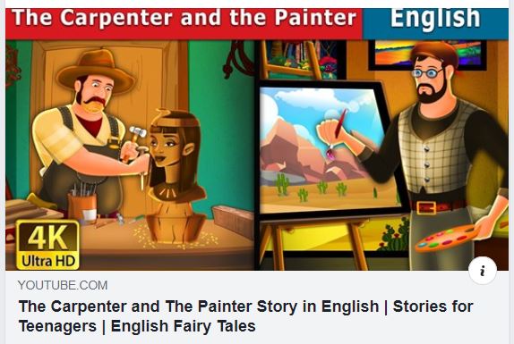 link to YouYube Video The Carpenter and The Painter 