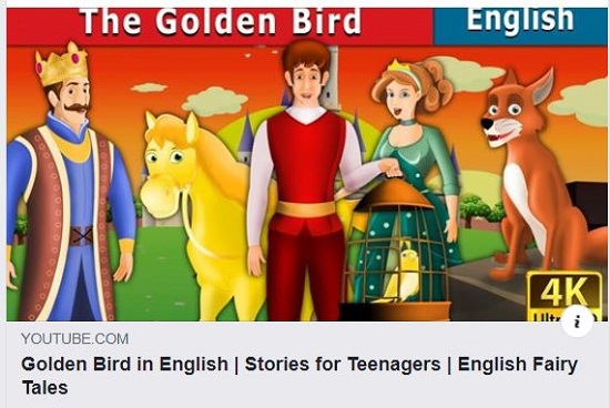 link to YouYube Video Story  Golden Bird. 