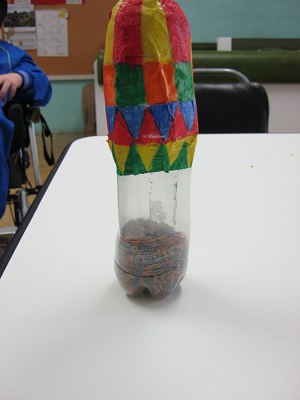 Crafts made from reusable material